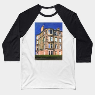 Edinburgh, Edge of New Town Baseball T-Shirt